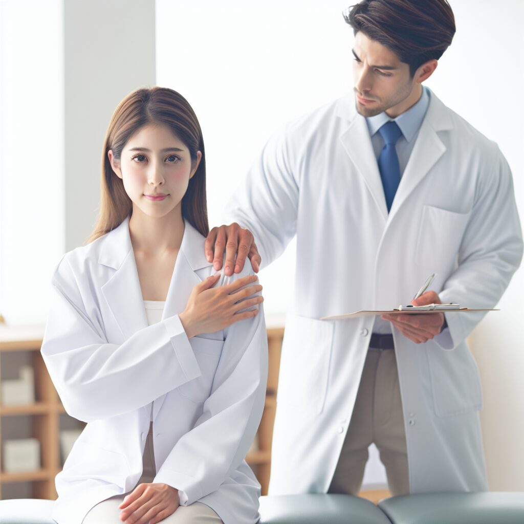 藤枝市の整体院導による五十肩の症状・改善解説画像